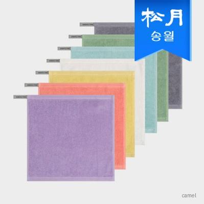 송월타월 30수컬러고리 핸드타올 5매 기념수건 답례품