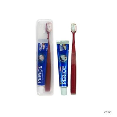 매일쓰는 치약칫솔세트 풍성한 와이드미세모칫솔과 페리오블루치약