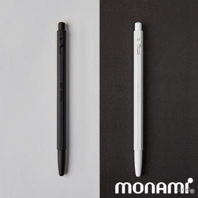 모나미 153 블랙 화이트볼펜