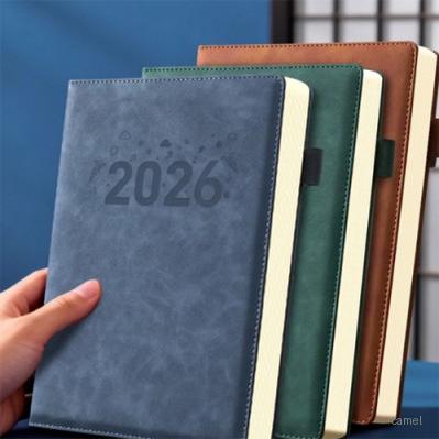 로페리아 2026 A4 PU가죽 두꺼운 노트 0216999