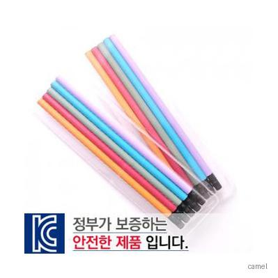 투명사각 파스텔연필5P세트