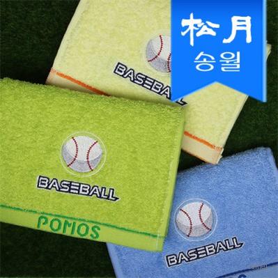 송월 야구 베이스볼 클럽 스포츠수건 1매 기념수건 답례품