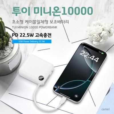 TUI 투이 미니온 10000 고속충전 보조배터리 PD22.5W