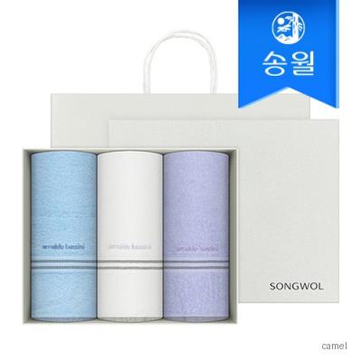 송월타월 아놀드바시니 트윈 3매 선물세트 쇼핑백 답례품