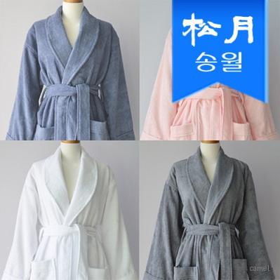 송월 40수 컬러 가운