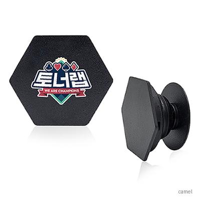 육각 모던 스마트톡 칼라인쇄 블랙