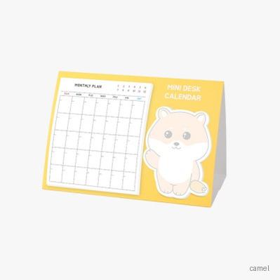 캐릭터 미니 탁상달력 만년형 20매