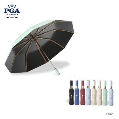 PGA 암막 파스텔 10K 3단전자동 양우산 0216582