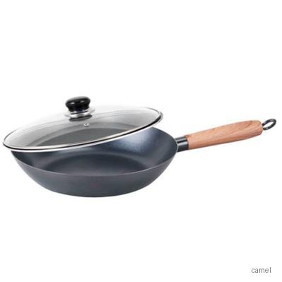 노르딕키친 무쇠 인덕션 IH 후라이팬 28cm 내열유리뚜껑