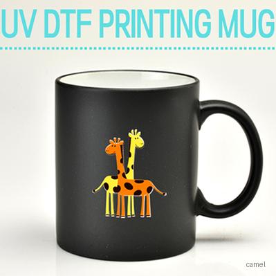 드망즈 UV DTF필름인쇄머그 재키무광블랙