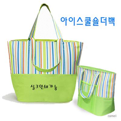아이스쿨러백 숄더백 장바구니겸용