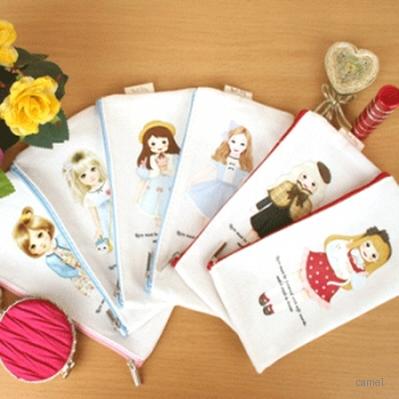 일러스트 캔버스 걸 파우치 시즌2 PH192