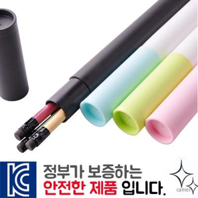 인젝션파스텔연필3p바닐라원통세트