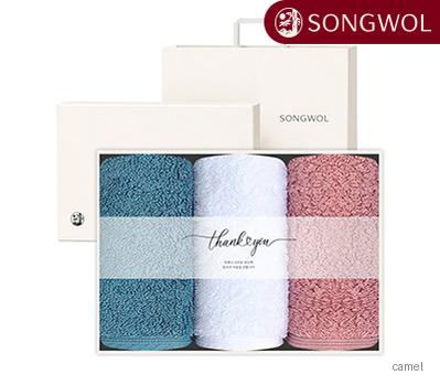 송월 헤스티지 40수 180g 3매 고급 띠지 세트