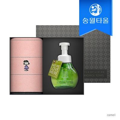 송월타월 타올 핸드위시 기프트세트 스누피 프렌즈1 네이처러브메레1