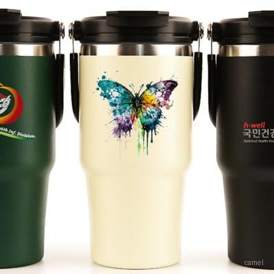 마인 핸들 이중진공 텀블러 600ml