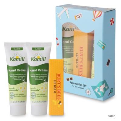 카밀 핸드크림 30ml 버츠비 립밤 3p 세트 케이스 포함