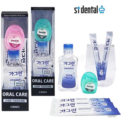 오랄케어 치과용 스펀지치실50 가그린100ml 9호 구강용품 선물세트