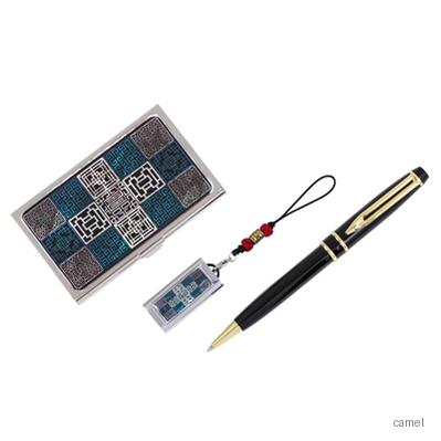 워터펜블랙 창살문그린자개명함 창살문그린자개USB