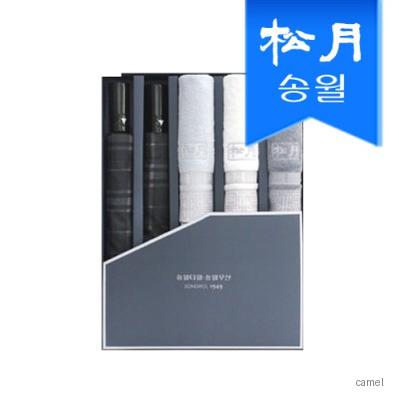 송월 타월우산 5매선물세트 SWU 2단 모던체크2 격자3 기념수건 답례품