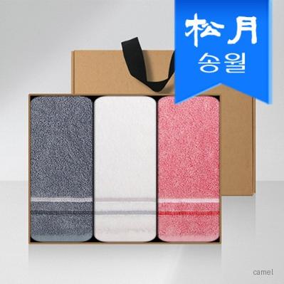 송월타월 루시아 3p 크라프트세트