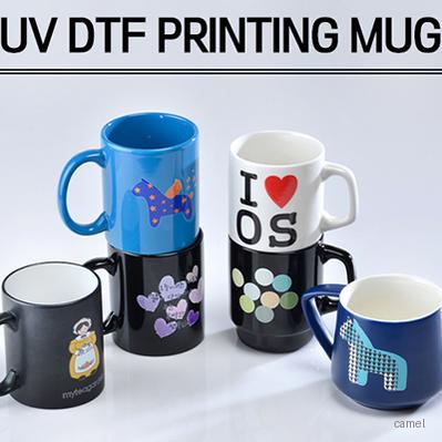 드망즈 UV DTF필름인쇄머그 올블랙