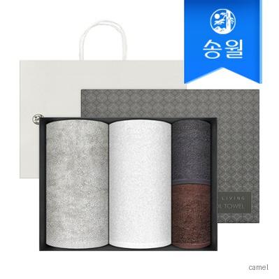 송월 기프트세트 뉴컬러무지2 딥컬러핸드2 쇼핑백