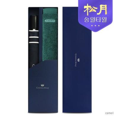 송월 40수 포인트40 타올 200g CM 2단 폰지 바이어스 우산 2P 콤보세트