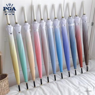 PGA 60x16K그라데이션가죽손잡이 장우산 0215860