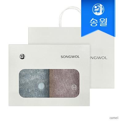 송월타월 호텔컬렉션 플로우 2매 선물세트 쇼핑백 답례품