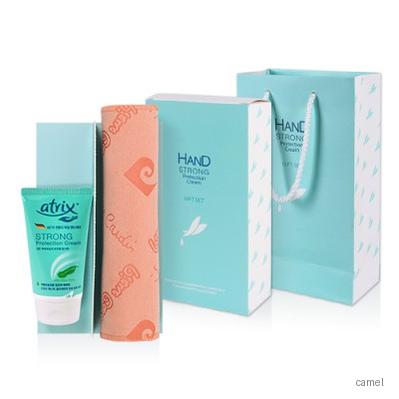 아트릭스 스트롱 프로텍션 핸드크림 극세사스포츠 타올세트