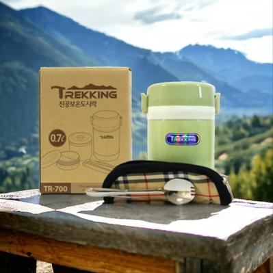 트레킹 레져 진공보온 죽통도시락 set 700ml