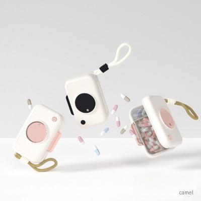 로페리아 카메라 디자인 휴대용 약통 케이스 0217378