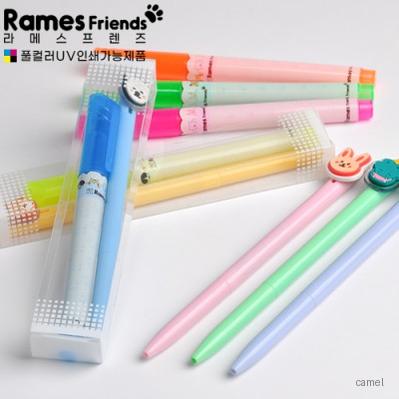 라메스프렌즈 형광펜 러블리노크펜 페트케이스세트