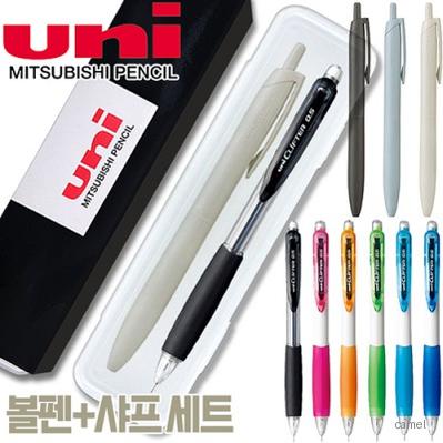 uni제트스트림라이트터치 0.7 클리프터샤프 0.5 세트