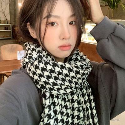 로페리아 컬러 블로킹 스카프 넥워머 목도리 0216770