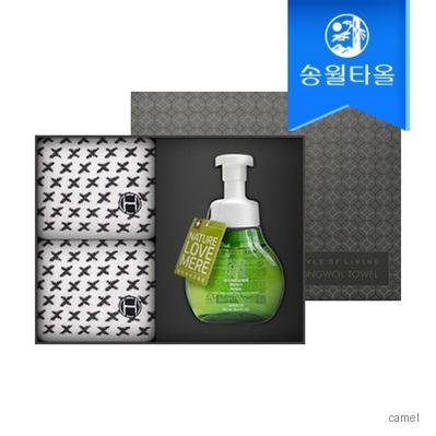 송월타월 타올 핸드위시 기프트세트 엑스고리2 네이처러브메레1