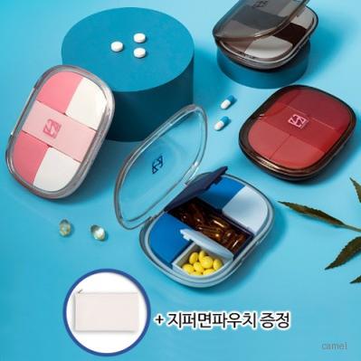 로페리아 VIP 휴대용 약통 케이스 지퍼면파우치 포함 0190340