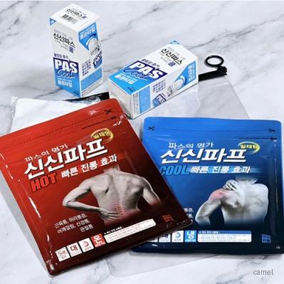 신신파스 5매입 1팩 핫파스 쿨파프 신신파프5매 신신제약 쿨연고 자외선 차단 쿨토시