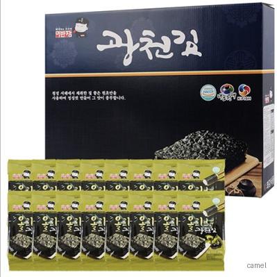 올리브유 광천 김 도시락 세트