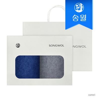 송월타올 호텔수건 렝스턴 240g 2p 선물세트 쇼핑백 기념수건 답례품