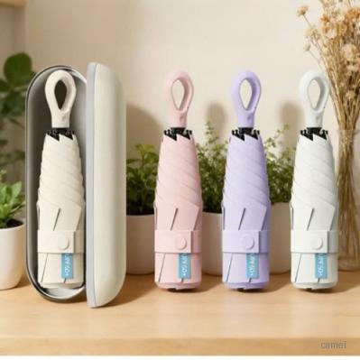 고리우산 미니 양우산 5단 자동우산 우양산
