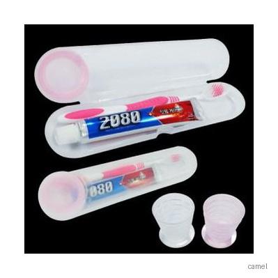 2080치약 칫솔 주름컵
