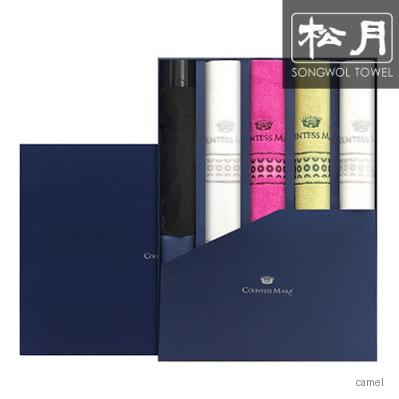 송월 CM3단 완자안전우산 1P 라이트무지 4P