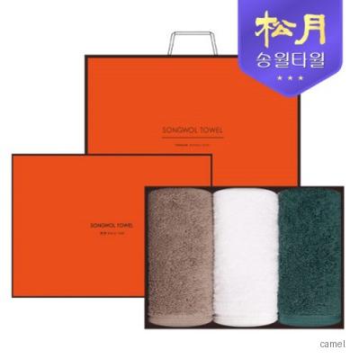 송월타올 40수 포인트40 200g 3P 타올세트