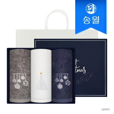 송월 크리스마스 징글벨 3매케이스 쇼핑백