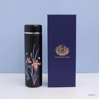 나빌레라 고급 난초문 자개텀블러 500ml 명장 장춘철