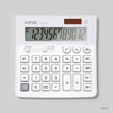 로페리아 순백색 탁상용 태양열 계산기 0219570