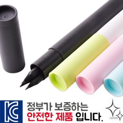 흑목육각미두연필3p바닐라원통세트