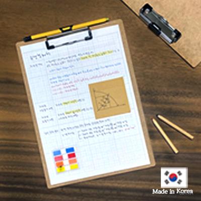 MDF 펜꽂이 우드클립보드